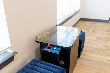 A small arcade machine